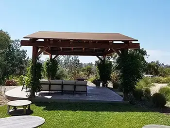 Fixed & Woven Outdoor Patio Shades and Pergola Covers