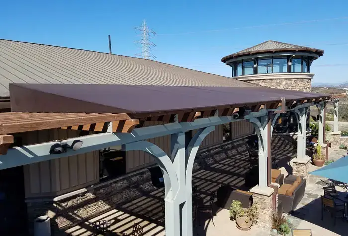 Fixed & Woven Sun Shades for Patios San Diego County