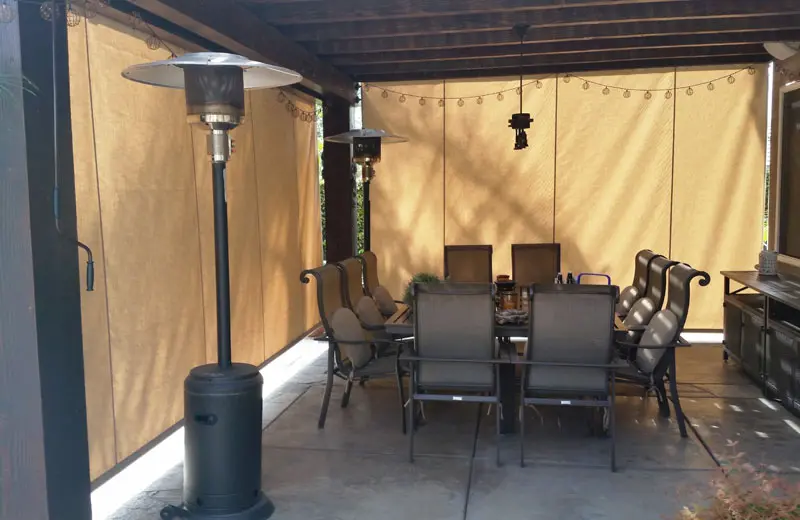 Manual Outdoor Roller Shades