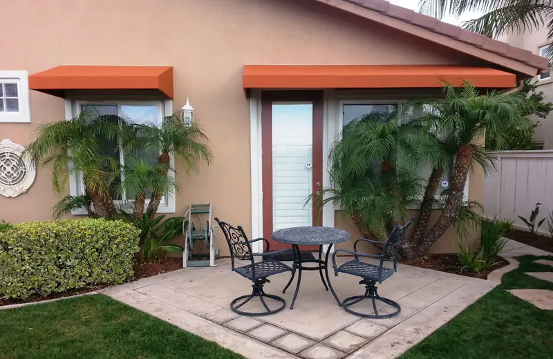 Riviera Stationary Window Awnings