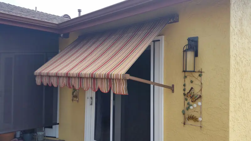 Custom Window Awning in San Diego County, CA