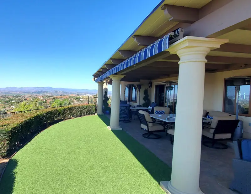 Large Patio Awning in Vista, CA