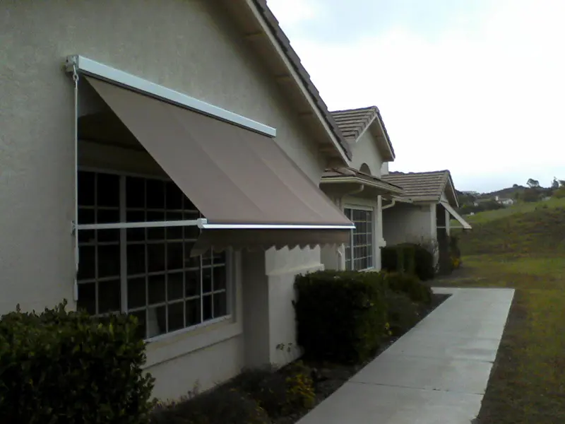 Manual Window Awning, Valley Center, CA
