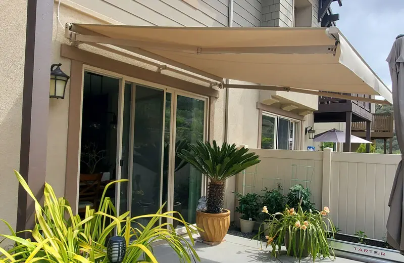 Motorized patio cover in Carlsbad, CA