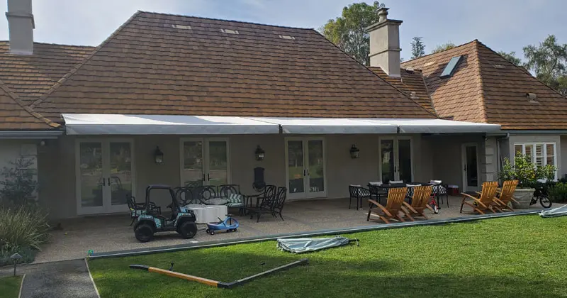 Motorized Awning in Fairbanks Ranch, CA