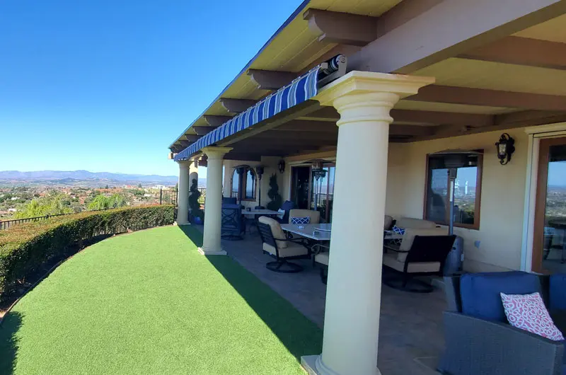 Motorized Retractable Awning, Vista CA