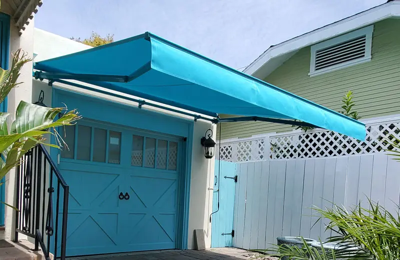 Sunbrella patio cover, Coronado, CA