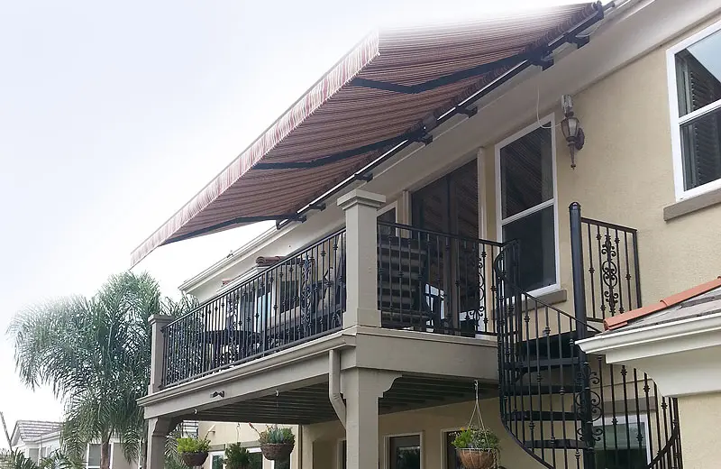 Retractable Sunbrella Patio Cover, Carlsbad