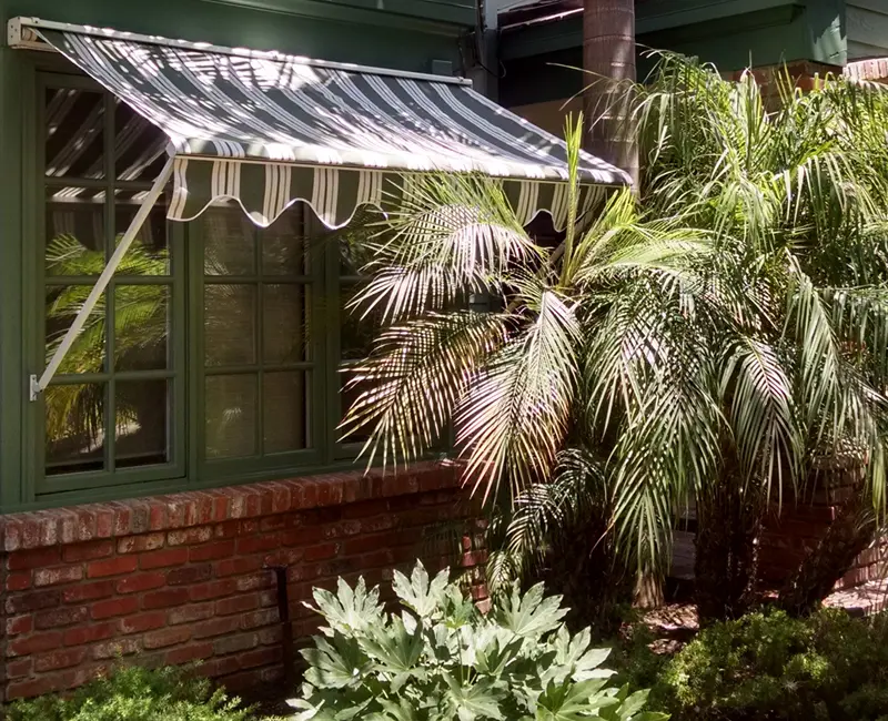 Retractable Window Awning in Solana Beach, CA