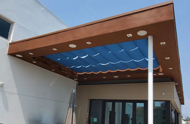 Retractable Slide Wire Awnings & Shade Solutions