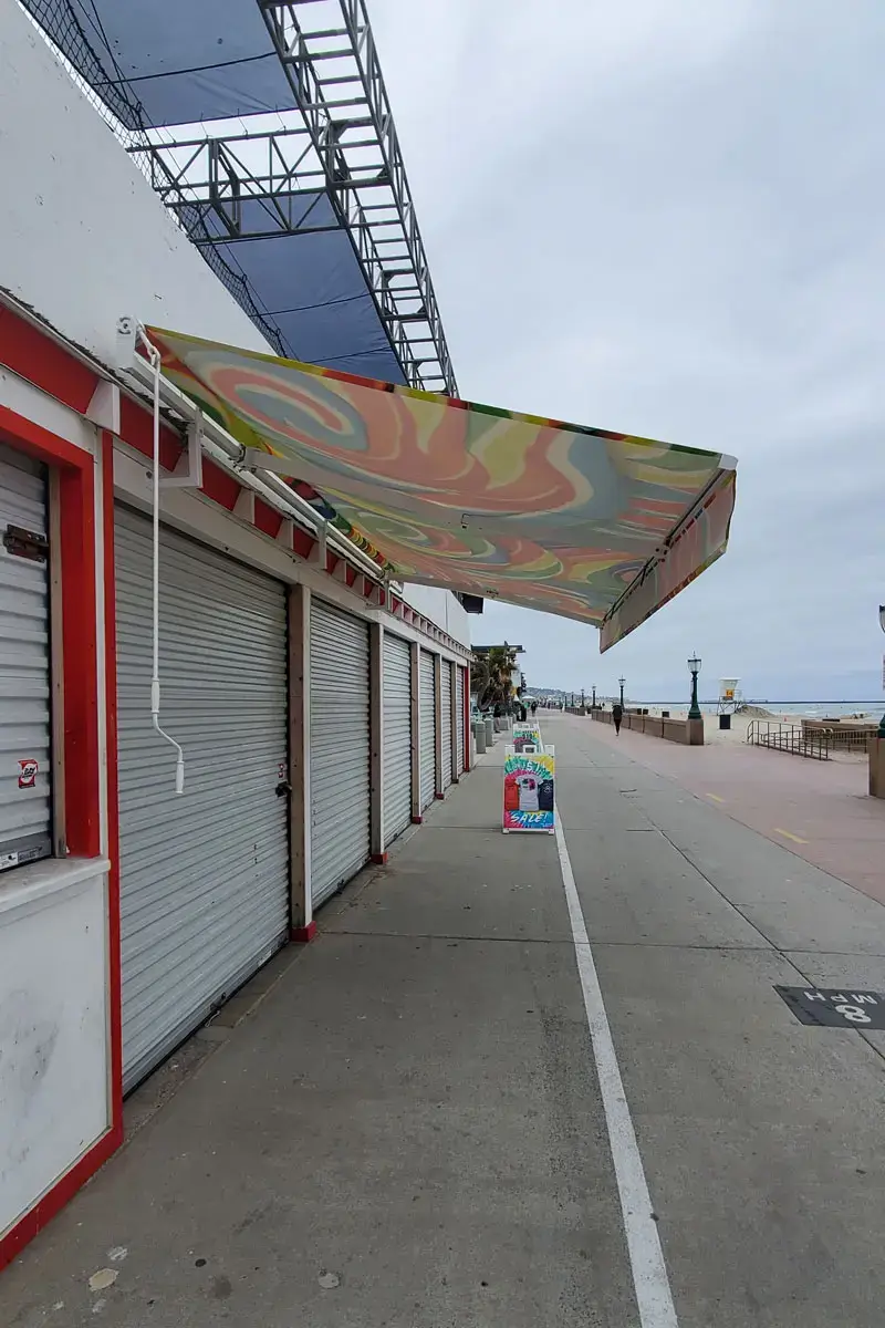 Retractable Storefront Awnings Ramona, California