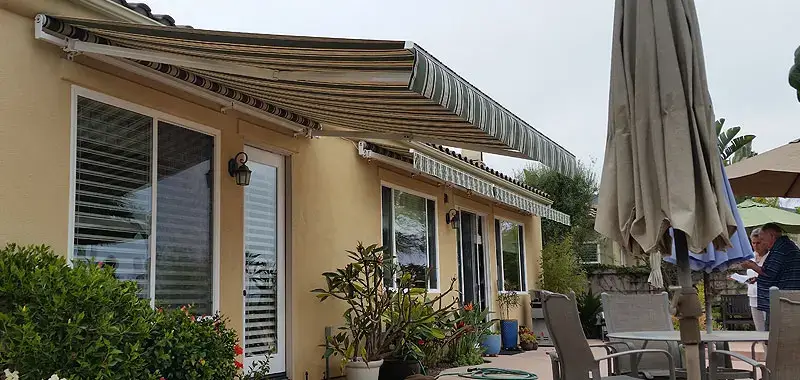 Retractable Patio Cover Shades, Carlsbad, California