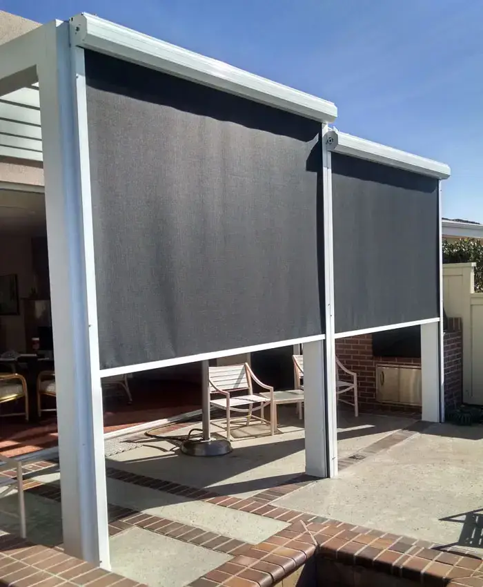 Drop Shades & Sun Screens for Patios San Diego County, CA